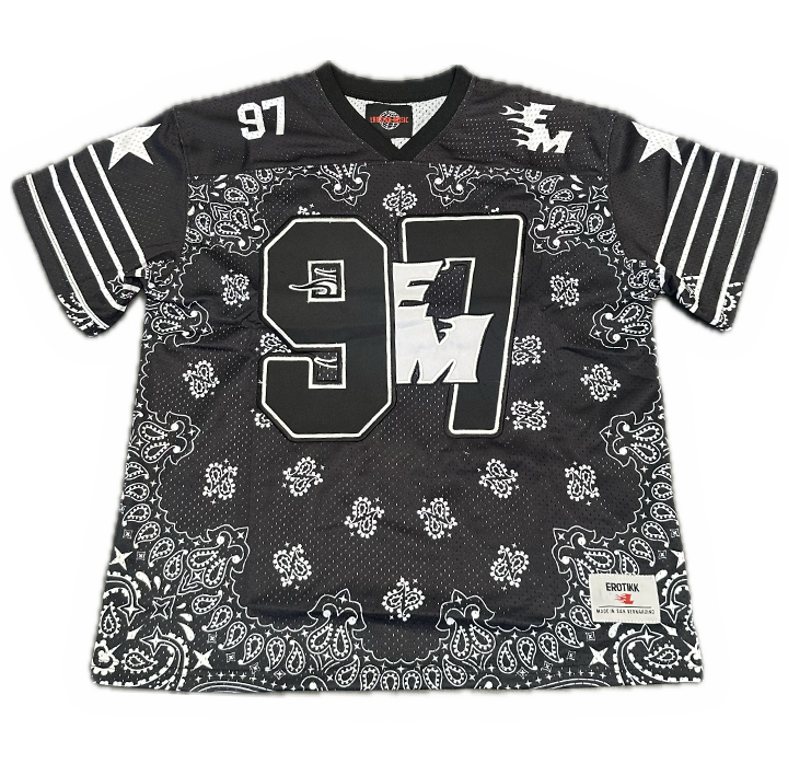 BANDANA JERSEY - BLACK