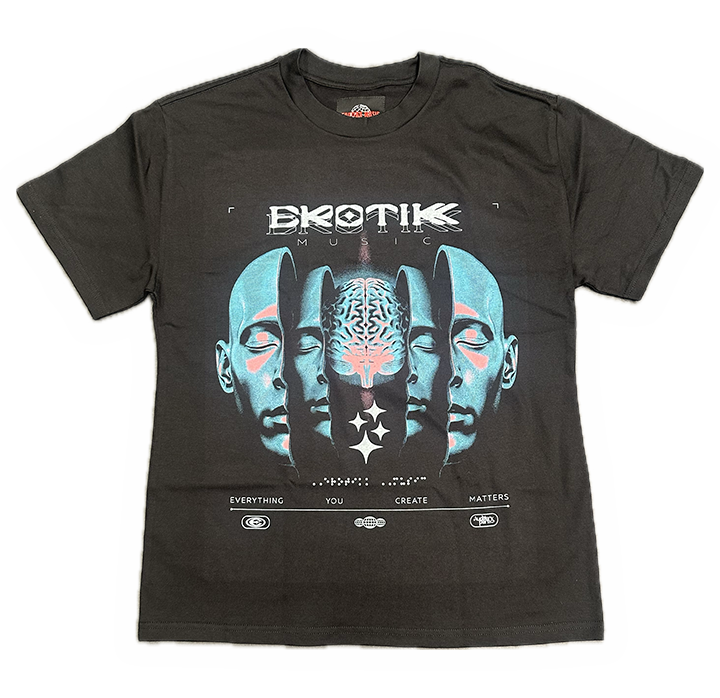 EVERYTHING YOU CREATE MATTERS SHIRT - BLACK