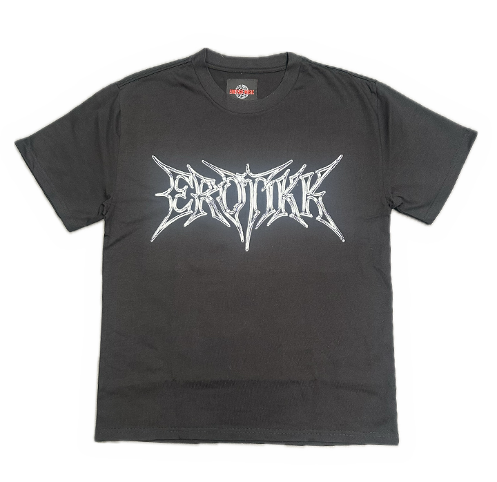 METALLIC EROTIKK SHIRT - BLACK