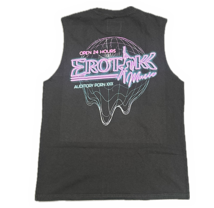 STRIP CLUB TANK - BLACK