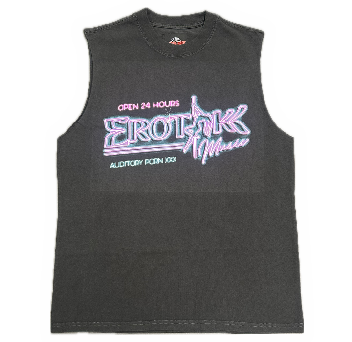 STRIP CLUB TANK - BLACK