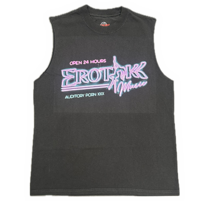 STRIP CLUB TANK - BLACK