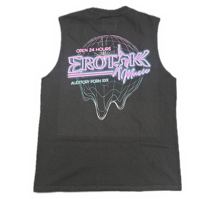 STRIP CLUB TANK - BLACK